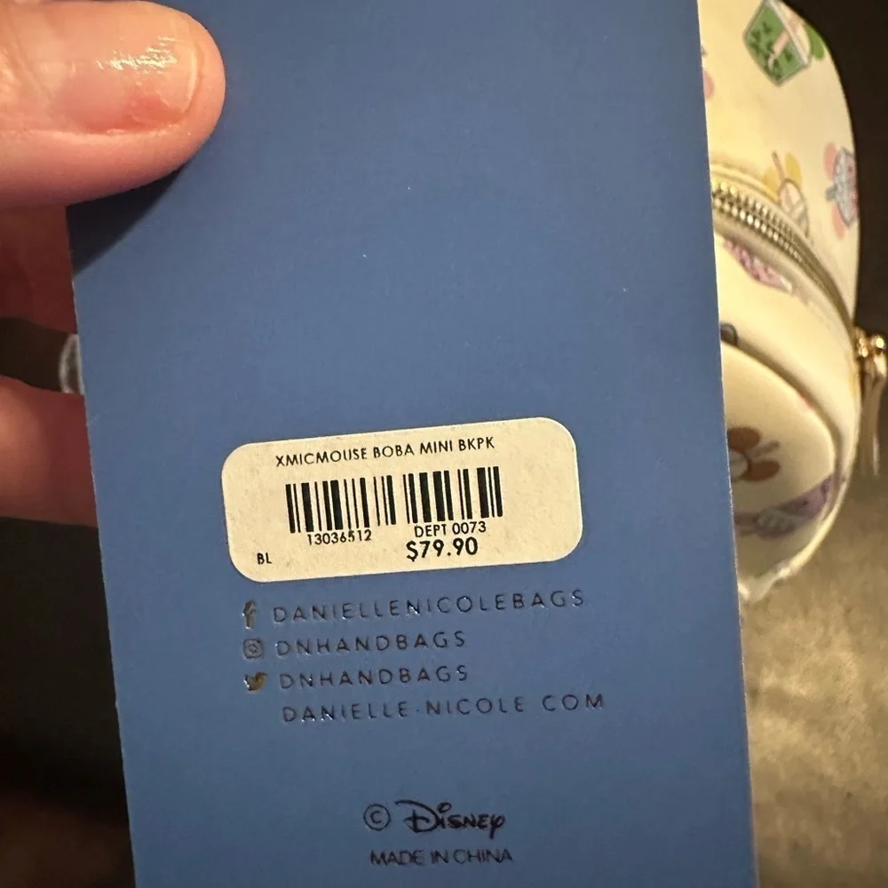 Mickey boba mini backpack